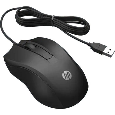 Hp 100 muis (zwart, 1600dpi)