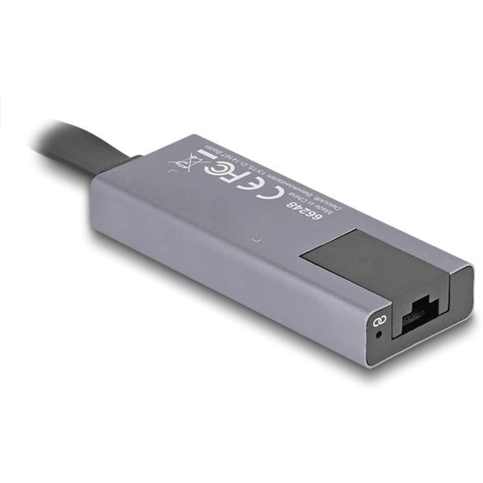 Afbeelding laden in galerijviewer, Delock usb-c > 2.5 gigabit lan slim netwerkadapter (grijs)
