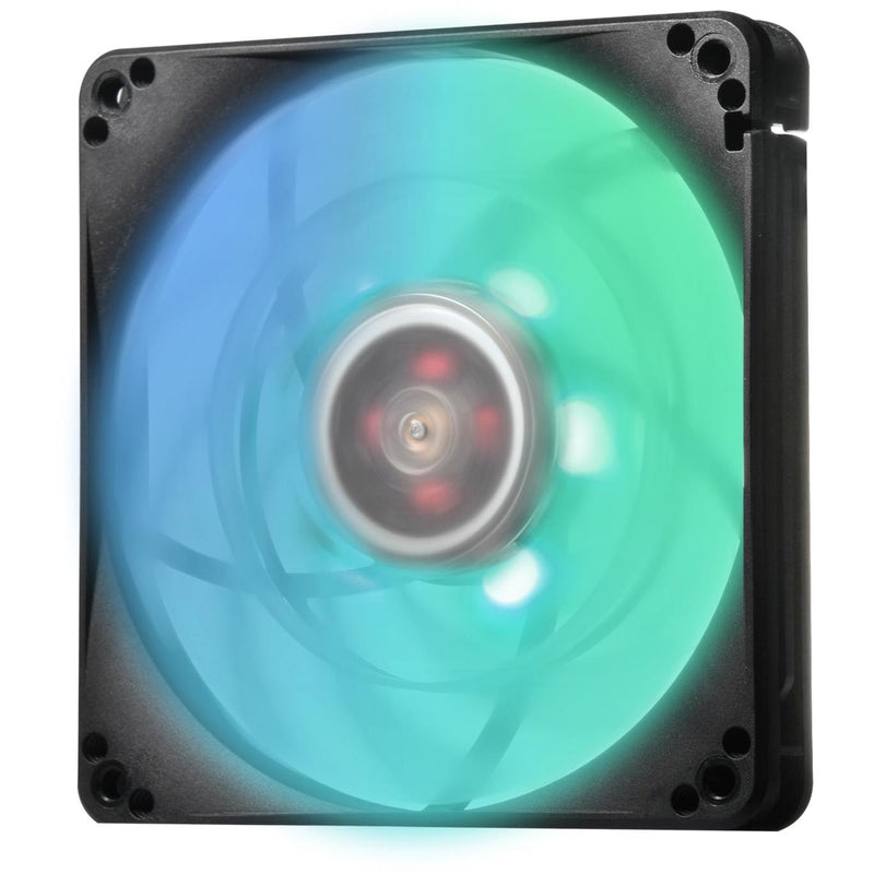 Afbeelding laden in galerijviewer, Silverstone sst-fw124-argb 120x120x15 case fan (zwart, 120 x 120 x 15 mm, pwm)
