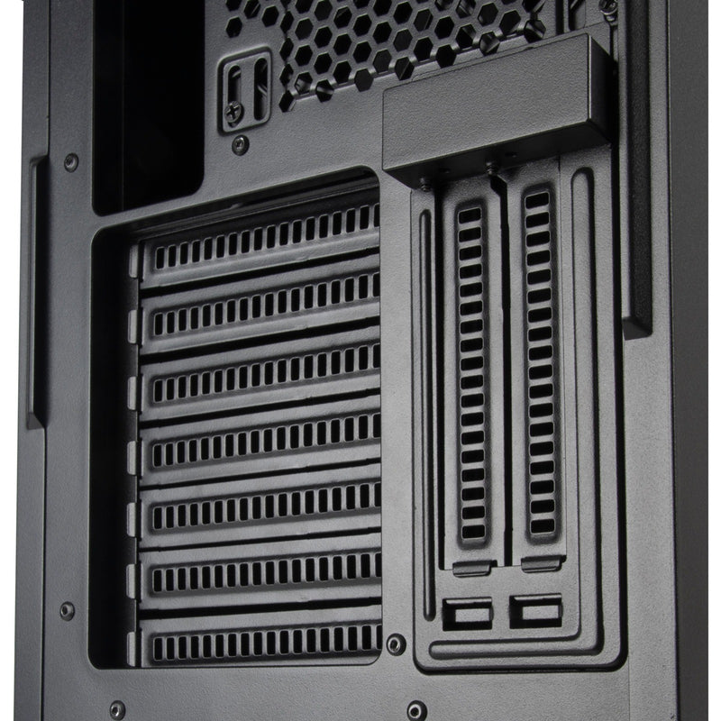 Afbeelding laden in galerijviewer, Silverstone sst-sed1-b midi tower behuizing (zwart | 2x usb-a | 1x usb-c)
