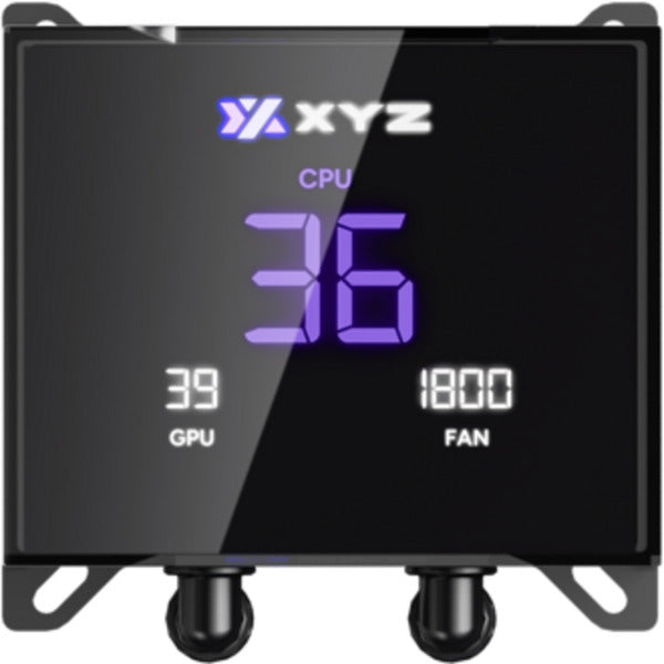 Afbeelding laden in galerijviewer, Xyz pc gear hydrotemp aio 360 waterkoeling (zwart, argb, pwm)

