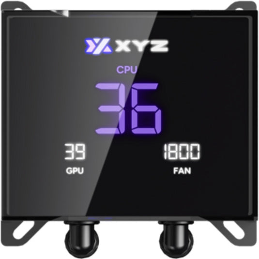 Xyz pc gear hydrotemp aio 360 waterkoeling (zwart, argb, pwm)
