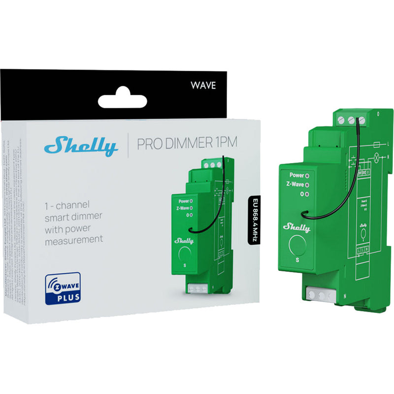 Afbeelding laden in galerijviewer, Shelly wave pro dimmer 1pm (groen)
