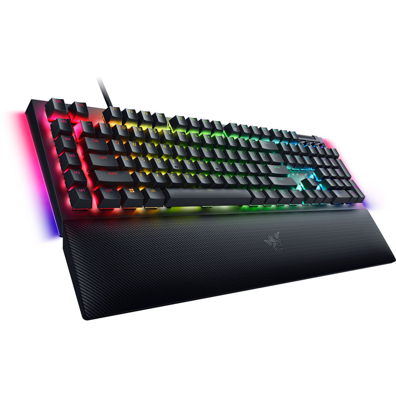 Afbeelding laden in galerijviewer, Razer blackwidow v4, gaming toetsenbord (zwart, us lay-out, yellow, rgb leds, doubleshot abs)
