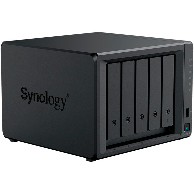 Afbeelding laden in galerijviewer, Synology diskstation ds1525+ nas (zwart, 2x lan, usb)
