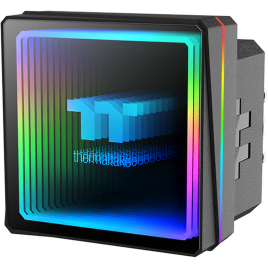 Thermaltake th240-s v3 argb sync aio liquid cooler waterkoeling (zwart)