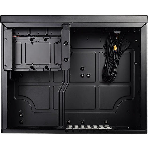 Afbeelding laden in galerijviewer, Silverstone sst-gd09b htpc behuizing (zwart | 2x usb-a)
