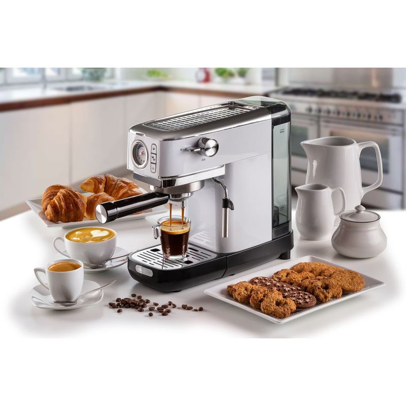 Afbeelding laden in galerijviewer, Ariete moderna espresso slim 1381 14 espressomachine (wit)
