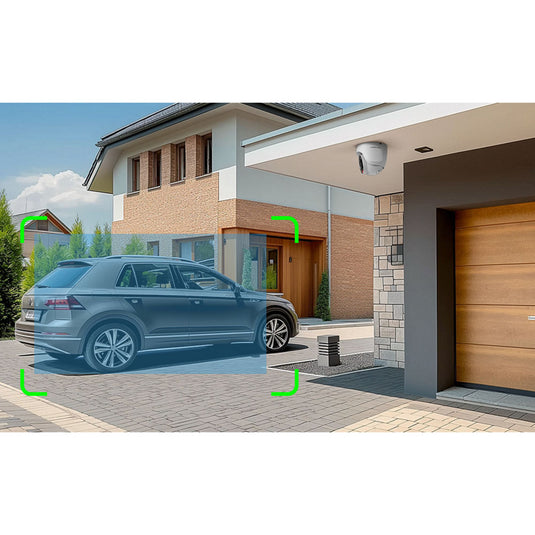 Foscam w5ep, 3k 5mp qhd poe ip camera (zwart)