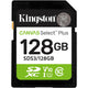 Kingston canvas select plus 128 gb sdxc geheugenkaart (uhs-i u1, class 10, v10)