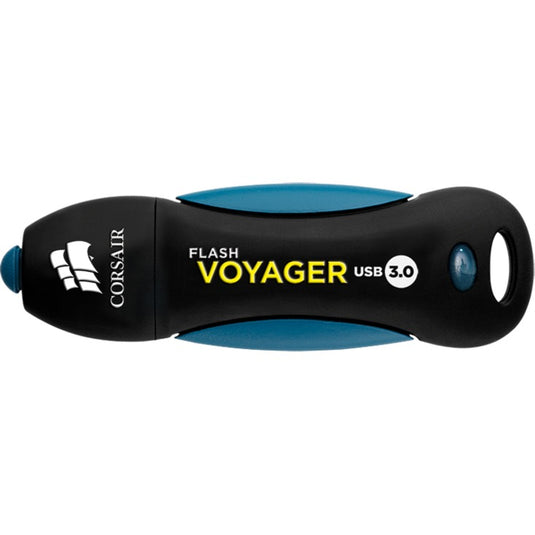 Corsair flash voyager usb 3.0 256 gb usb-stick (zwart blauw, cmfvy3a-256gb)