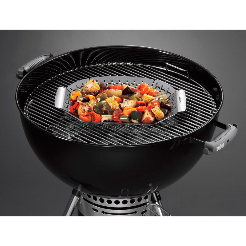 Afbeelding laden in galerijviewer, Weber premium grillkorf groentekorf (roestvrij staal)
