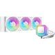 Deepcool le360 v2 waterkoeling (wit)