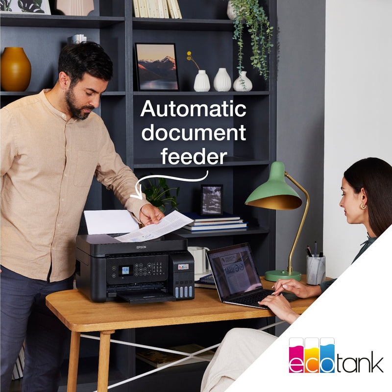 Afbeelding laden in galerijviewer, Epson ecotank et-4800 all-in-one inkjetprinter met faxfunctie (zwart)
