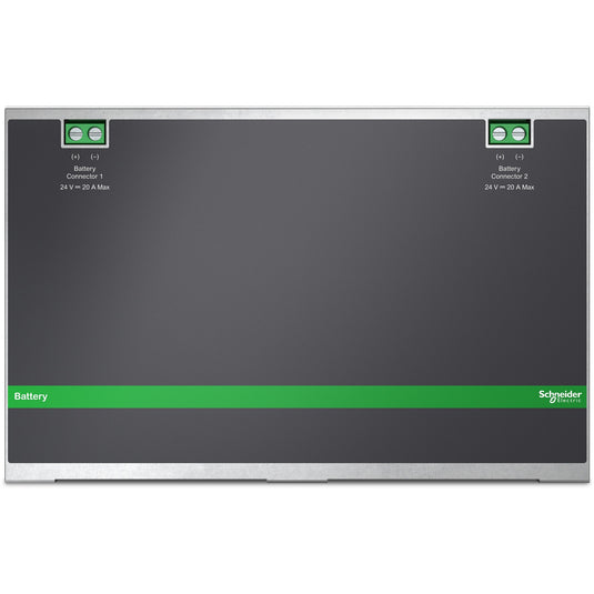 Apc xb005xpdr extern batterij pakket, din-rail montage (grijs)