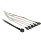 Delock cable mini sas hd sff-8643 > 4 x sata 7 pin, 0,5m kabel (83315, + sideband)