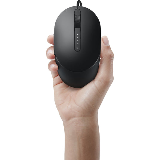 Dell laser wired mouse ms3220 (zwart, 3200 dpi)