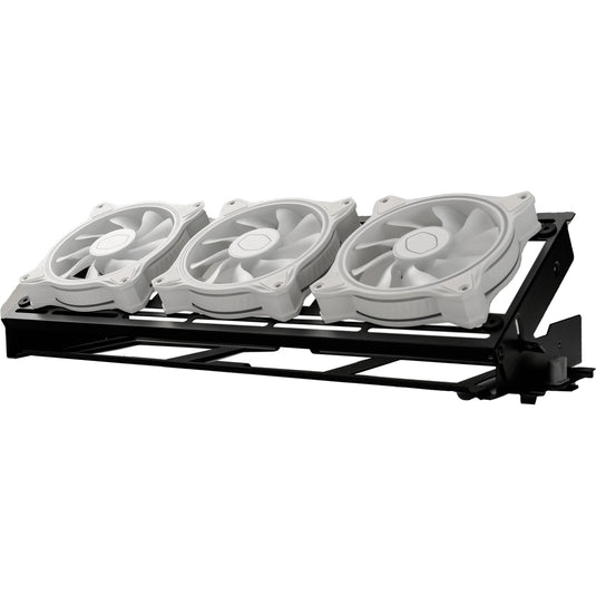 Cooler master haf 700 evo big tower behuizing (grijs | 4x usb-a | 1x usb-c | rgb | tempered glass)