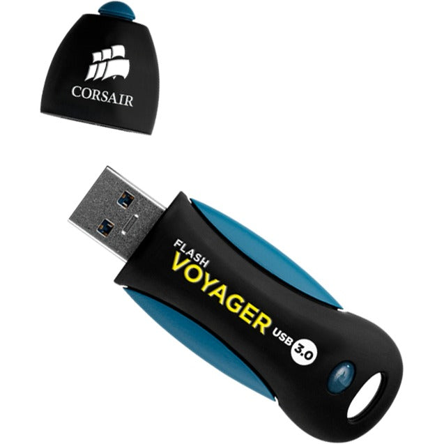 Afbeelding laden in galerijviewer, Corsair flash voyager usb 3.0 256 gb usb-stick (zwart blauw, cmfvy3a-256gb)
