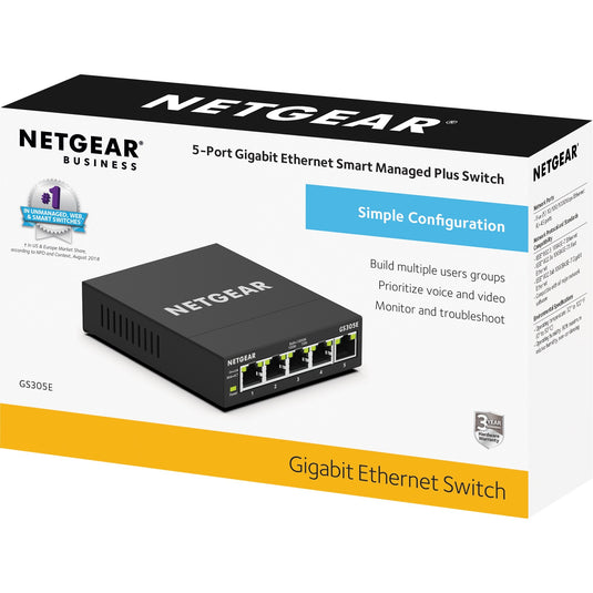 Netgear gs305e switch