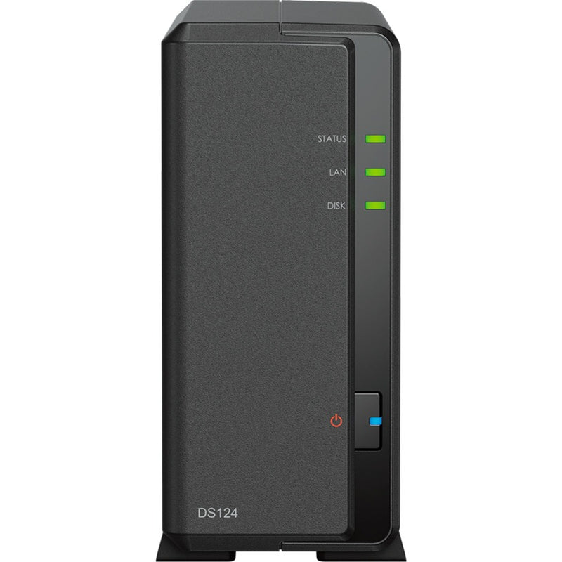 Afbeelding laden in galerijviewer, Synology diskstation ds124 nas (zwart, usb-a 3.2 (5 gbit s))

