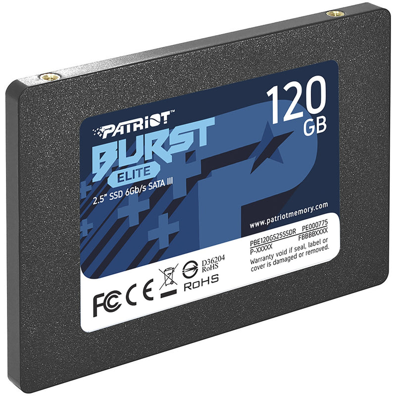 Afbeelding laden in galerijviewer, Patriot burst elite 120 gb ssd (zwart, pbe120gs25ssdr, sata 6 gb s)
