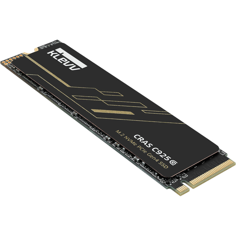 Afbeelding laden in galerijviewer, Klevv cras c925g 1 tb ssd (zwart, k01tbm2sp0-25g, pcie gen 4.0 x4, nvme 2.0)
