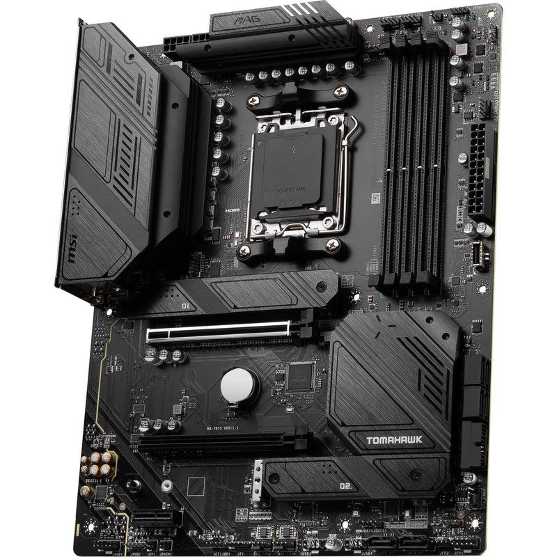 Afbeelding laden in galerijviewer, Msi mag b650 tomahawk wifi socket am5 moederbord (zwart, raid, 2.5 gb-lan, wi-fi 6e, bt, sound, atx)
