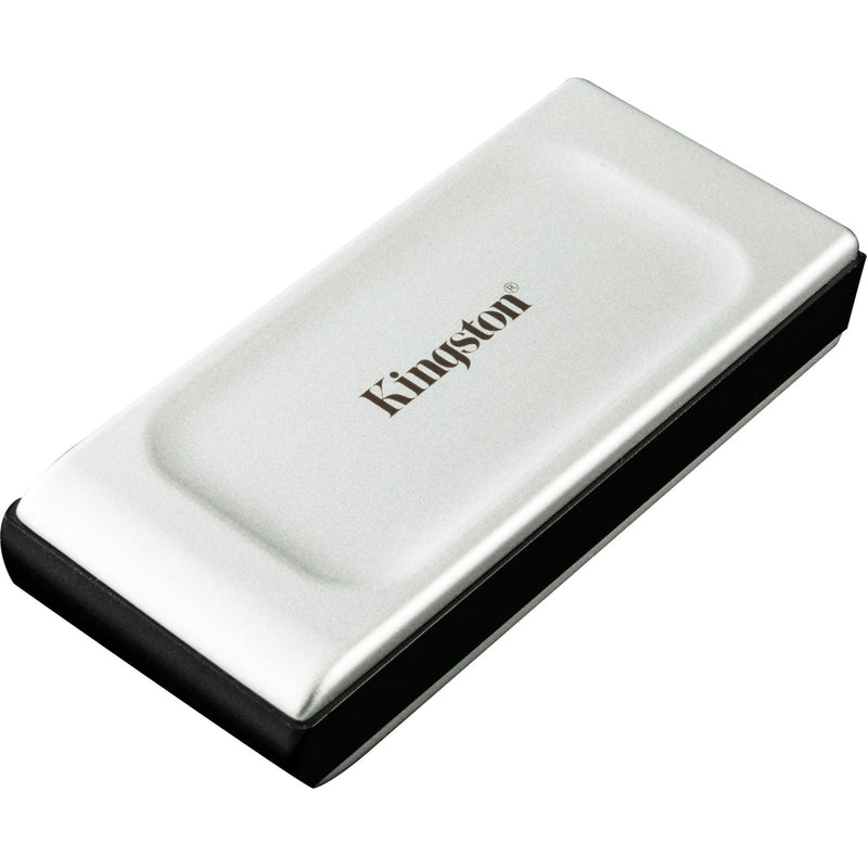 Afbeelding laden in galerijviewer, Kingston xs2000 portable 4 tb externe ssd (zilver zwart, sxs2000 2000g, usb-c 3.2 (20 gbit s))
