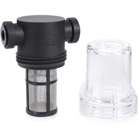 Alphacool es big inline filter 2xg1 (zwart transparant)