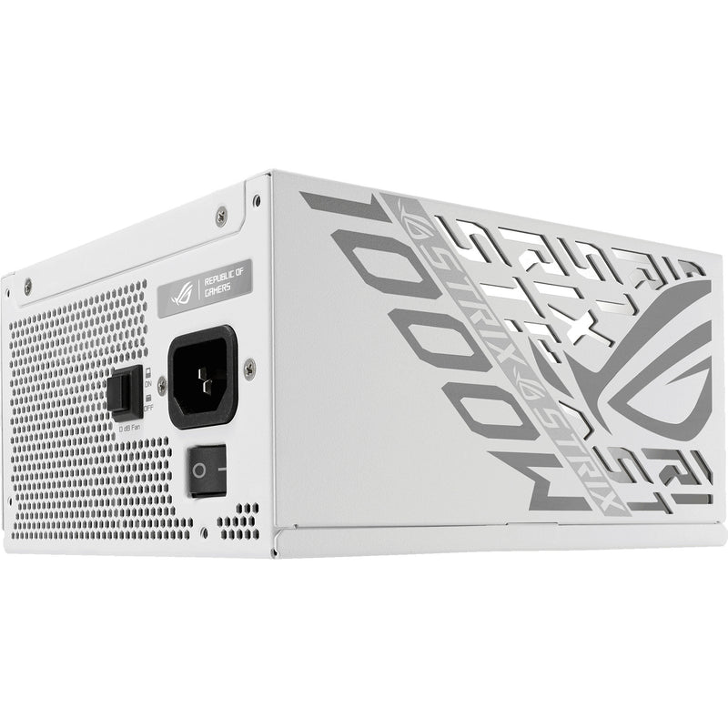 Afbeelding laden in galerijviewer, Asus rog strix platinum white edition modulaire 1000 watt voeding (wit, 1x 12v-2x6, 4x pcie)

