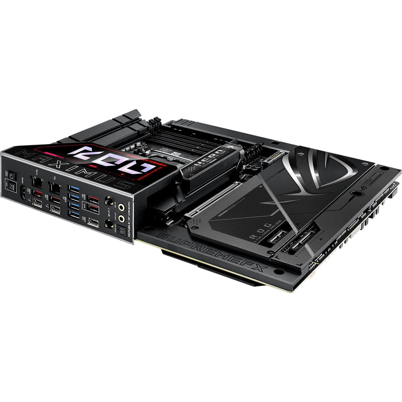 Afbeelding laden in galerijviewer, Asus rog maximus z890 hero btf socket 1851 moederbord (zwart, raid, 5 gb-lan, wi-fi 7, bt, sound, atx)
