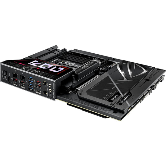 Asus rog maximus z890 hero btf socket 1851 moederbord (zwart, raid, 5 gb-lan, wi-fi 7, bt, sound, atx)