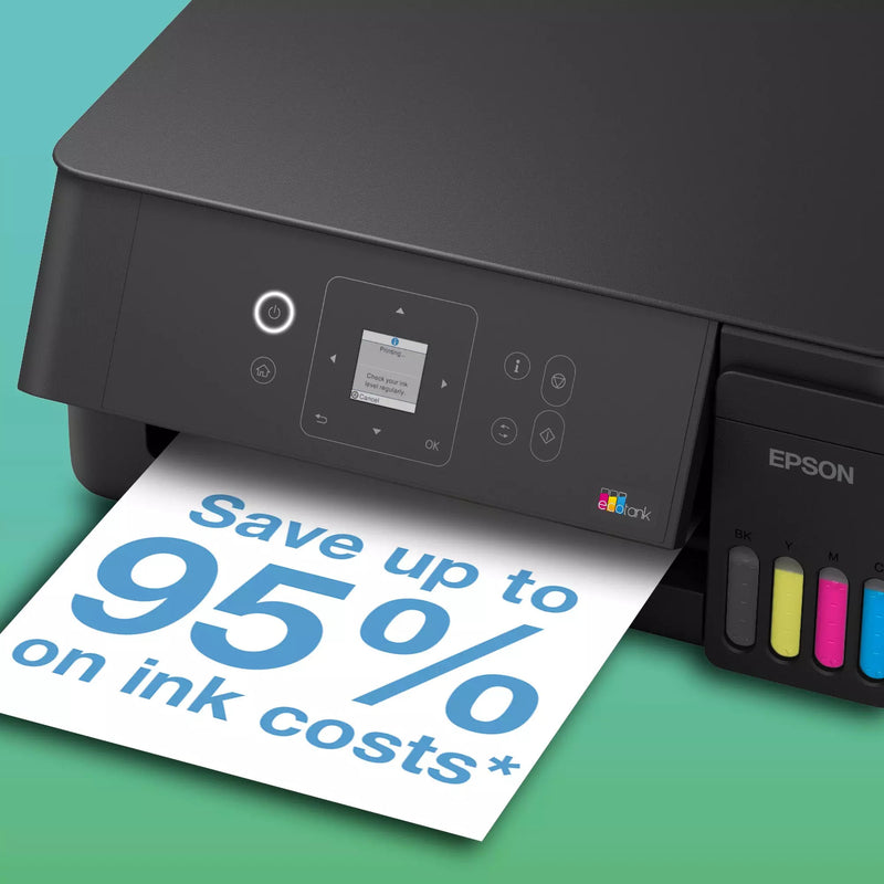 Afbeelding laden in galerijviewer, Epson ecotank et-2922 all-in-one inkjetprinter (zwart, scannen, kopiëren, wi-fi, inclusief tot 3 jaar inkt, c11cl63416)
