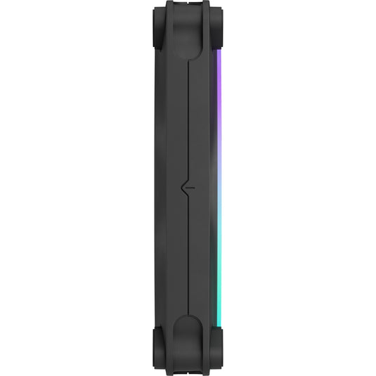 Fractal design momentum 14 rgb case fan (zwart, 140 x 140 x 25 mm, pwm)