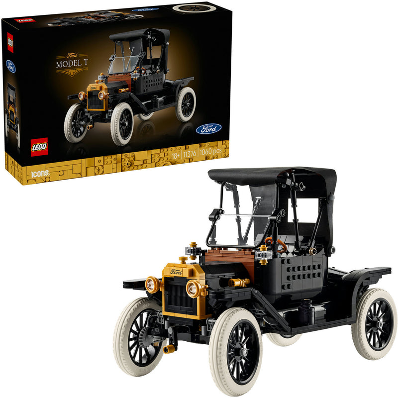 Afbeelding laden in galerijviewer, Lego icons ford model t klassieke auto - 11376
