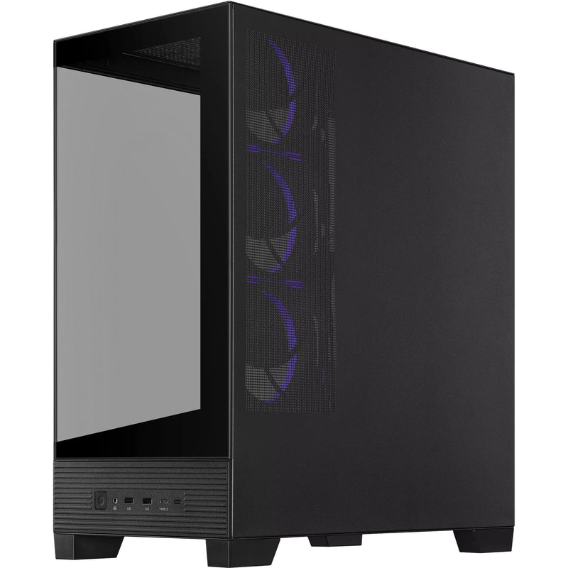 Afbeelding laden in galerijviewer, Asus a31 plus midi tower behuizing (zwart | 2x usb-a | 2x usb-c | tempered glass)
