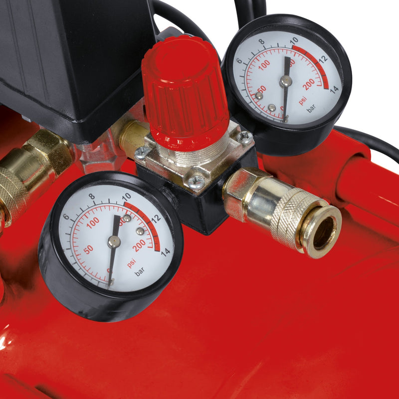 Afbeelding laden in galerijviewer, Einhell compressor te-ac 270 50 10 (rood)
