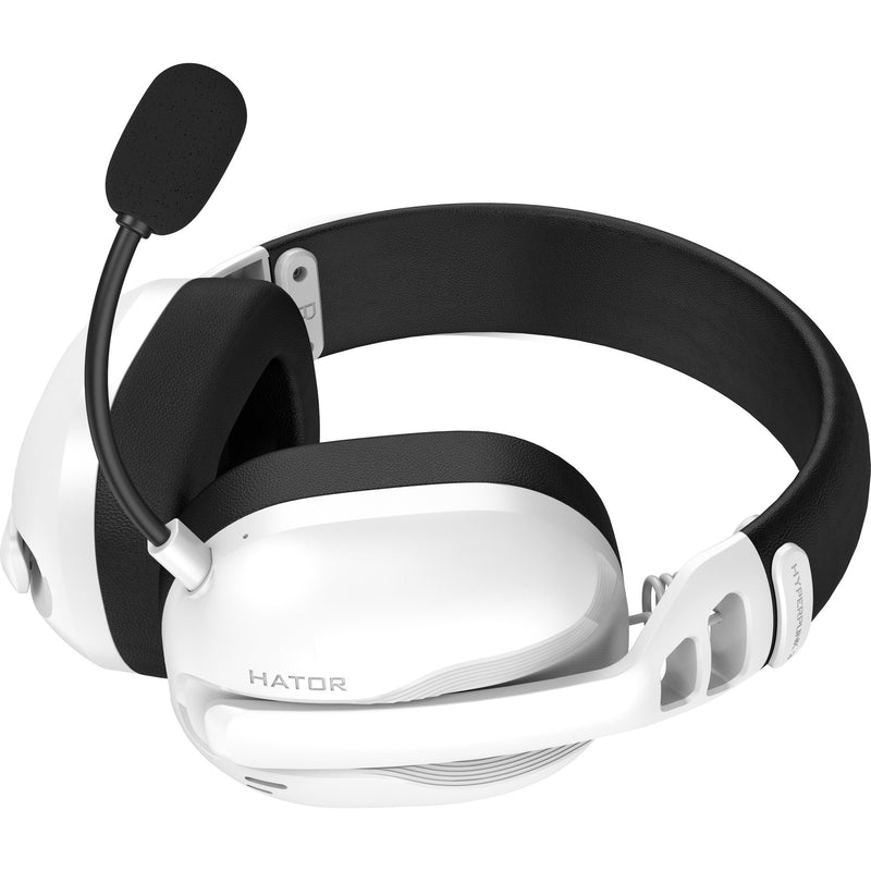 Afbeelding laden in galerijviewer, Hator hyperpunk 3 wireless over-ear gaming headset (wit, 2.4ghz bluetooth 5.4 usb-c)
