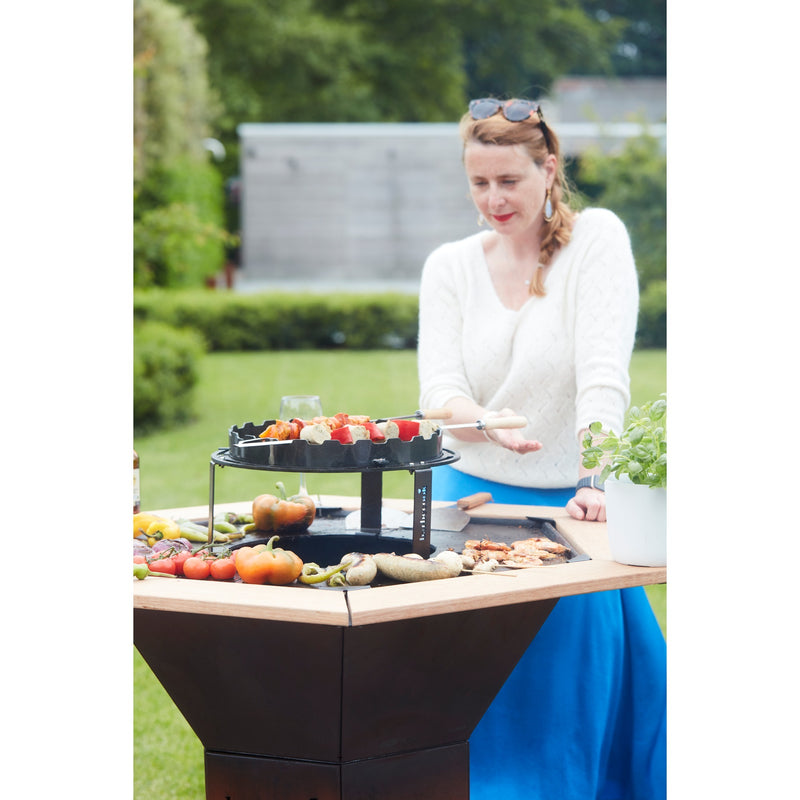 Afbeelding laden in galerijviewer, Barbecook bijzettafels voor nestor (houtkleur, fsc)
