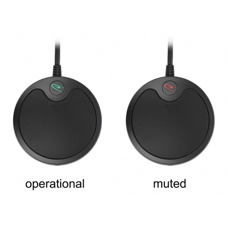 Afbeelding laden in galerijviewer, Delock usb condenser microphone omnidirectional for conferences microfoon (zwart)
