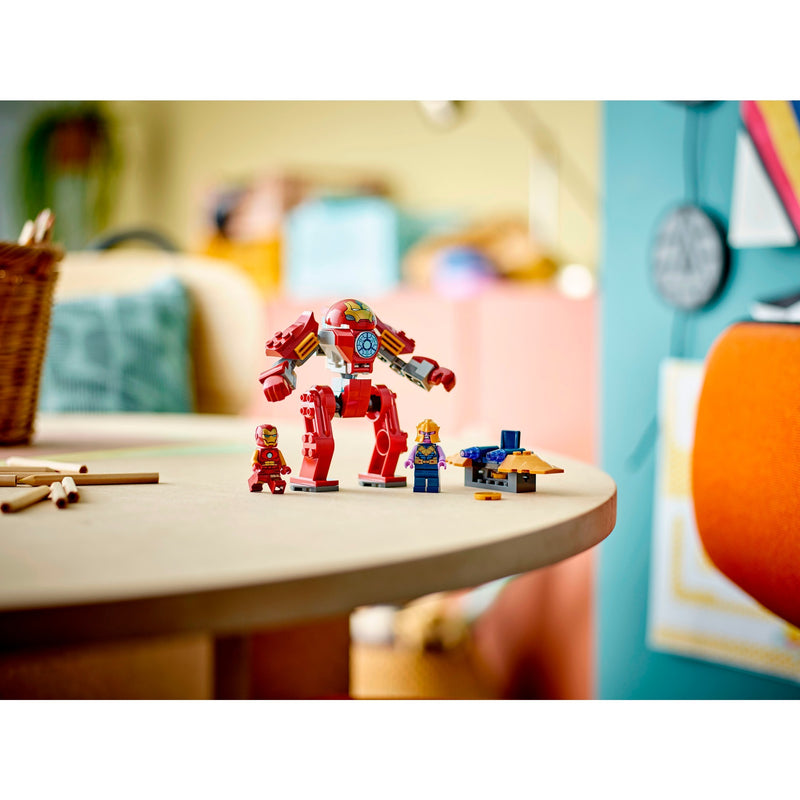 Afbeelding laden in galerijviewer, Lego marvel - iron man hulkbuster vs. thanos constructiespeelgoed (76263)
