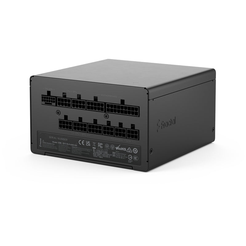 Afbeelding laden in galerijviewer, Fractal design ion gold 3 modulaire 1000 watt voeding (zwart, 1x 12v-2x6, 3x pcie)
