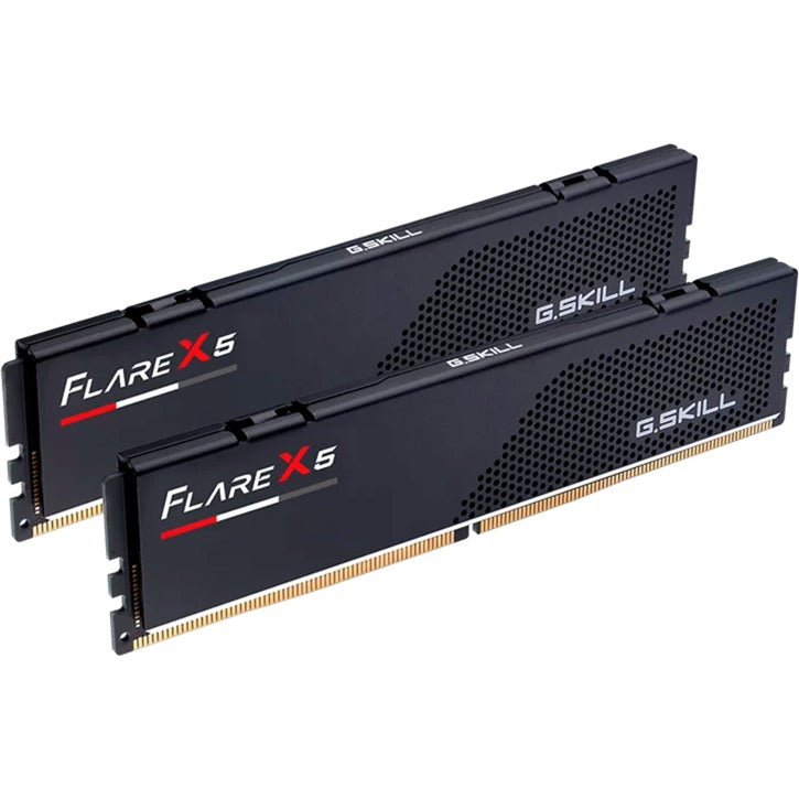 Afbeelding laden in galerijviewer, G.skill flare x5 32 gb ddr5-6000 (2x 16 gb) werkgeheugen (zwart, f5-6000j2836g16gx2-fx5, expo)
