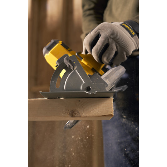 Stanley fatmax v20 18v handcirkelzaag (zwart geel, accu en oplader niet inbegrepen)