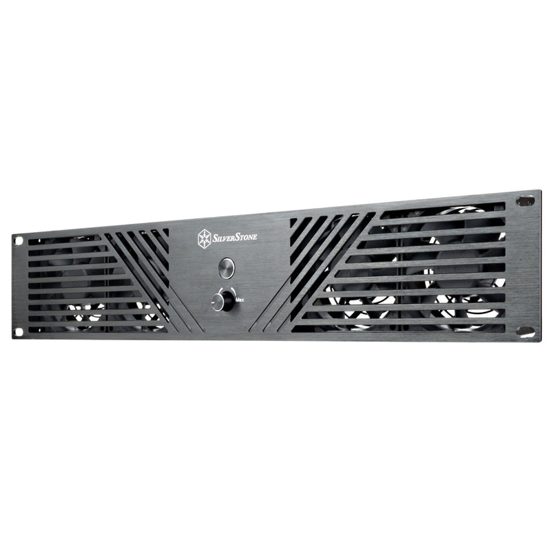 Afbeelding laden in galerijviewer, Silverstone rcp2b-480 case fans (zwart, 4 stuks, 80 x 80 x 25 mm, 2u externe fan module)
