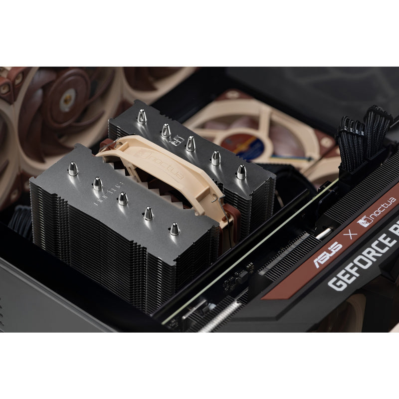 Afbeelding laden in galerijviewer, Noctua nh-d12l cpu-koeler
