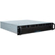 Inter-tech ipc 2u-2404l sata rack behuizing (zwart | 2x usb-a)
