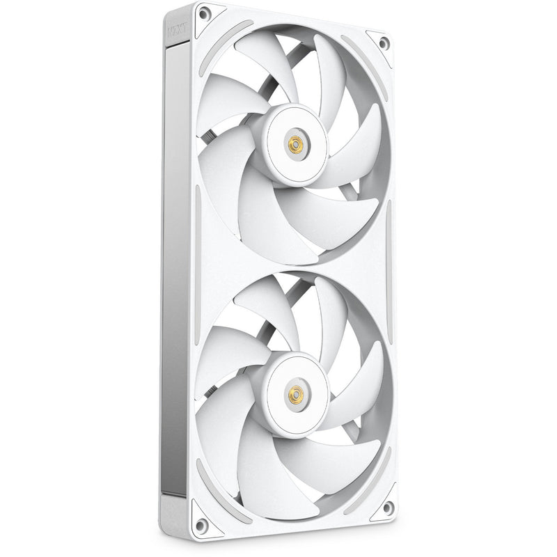 Afbeelding laden in galerijviewer, Nzxt performance fan f280x rgb case fans (wit, 2 stuks, 280 x 140 x 30 mm, pwm)
