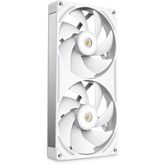 Nzxt performance fan f280x rgb case fans (wit, 2 stuks, 280 x 140 x 30 mm, pwm)